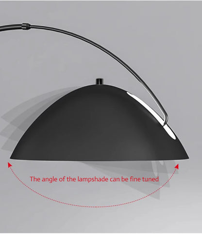 Moderne Scandinavische LED-vloerlamp - driekleurig vishengel ontwerp