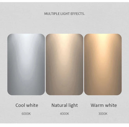 Minimalistische Glazen LED Hanglamp Zwart