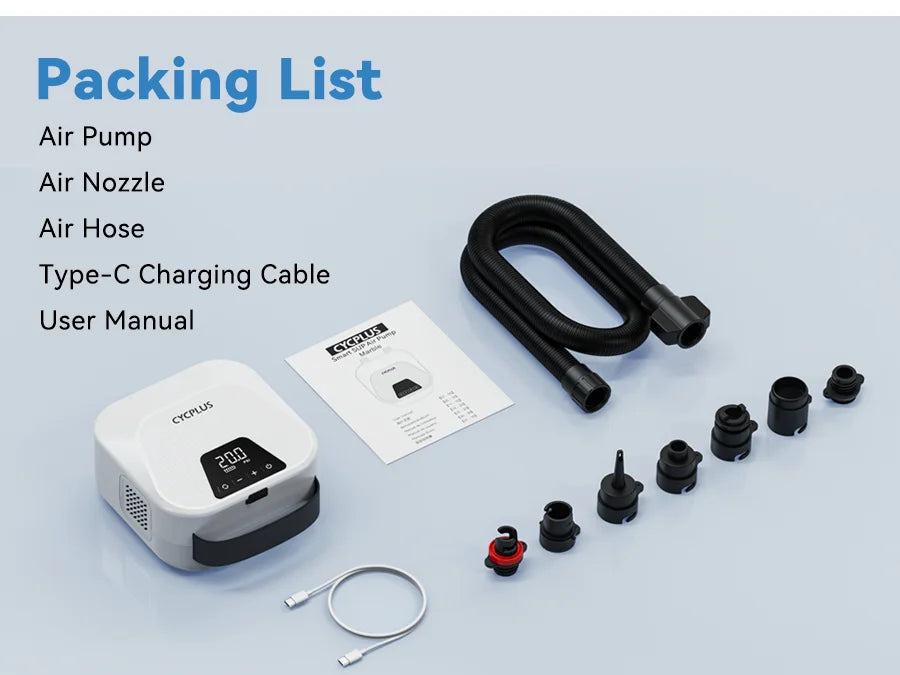 Elektrische Smart SUP-Luftpumpe