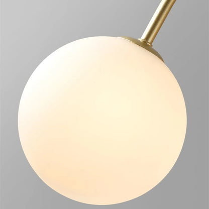 LED Pendant Light Diva - Glass Ball Chandelier