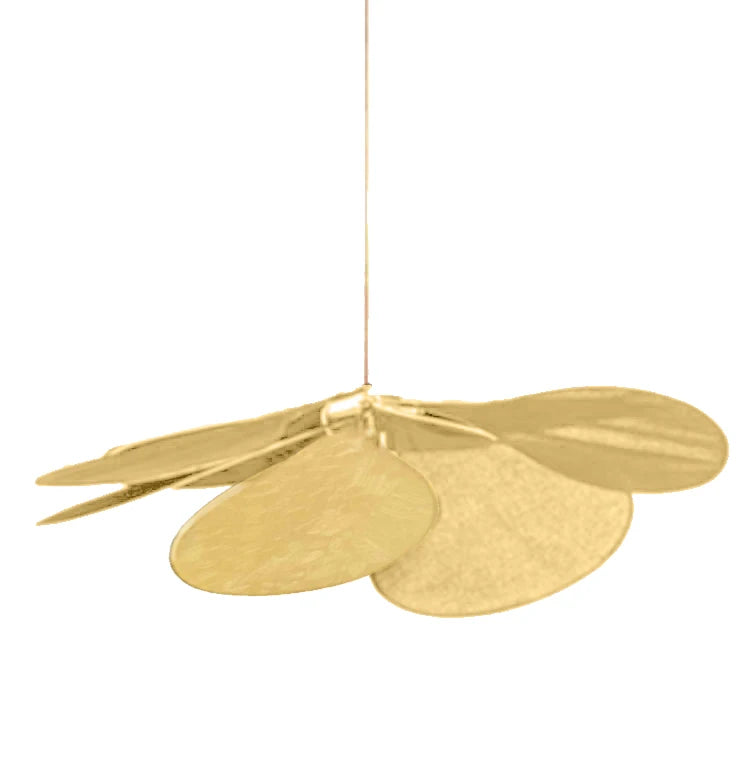 Samsarah Petal Fabric Pendant Light – Decorative LED Chandelier