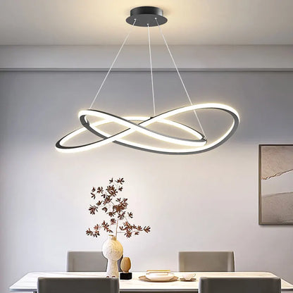 NIMBUS LED Pendant Light – Modern Dimmable Chandelier for Dining Room & Bedroom | 50–60 cm