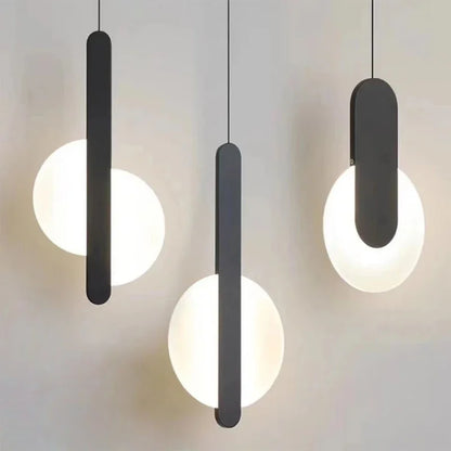 Moderne LED Hanglamp – Keuze uit 3 Stijlen | Wit of Zwart | Warm of Koud Wit
