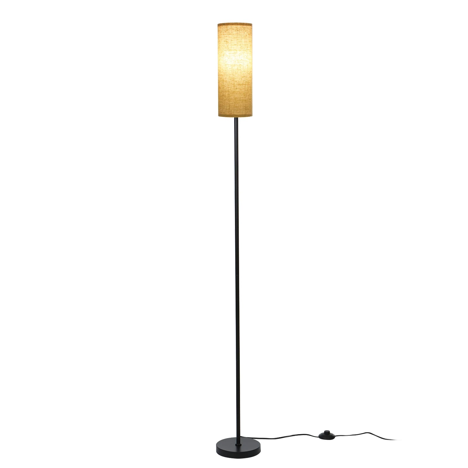 Moderne LED-Stehleuchte – Stehleuchte mit 3 Farbtemperaturen und Fußschalter