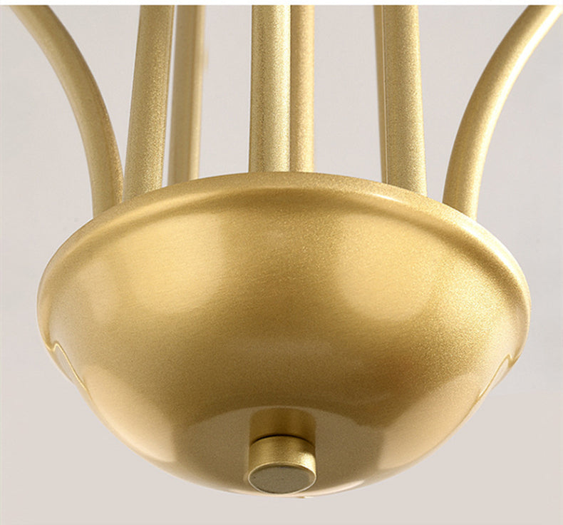 LED Pendant Light Diva - Glass Ball Chandelier