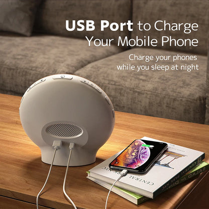 Sunrise Alarm Clock with Wake-Up Light - Digital Clock with FM Radio and Night Light