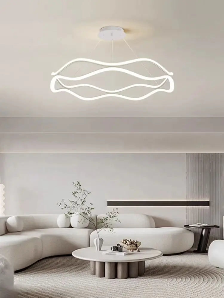 ORBIT Round LED Ring Pendant Light – Luxury Chandelier for Living Room, Bedroom & Dining Room
