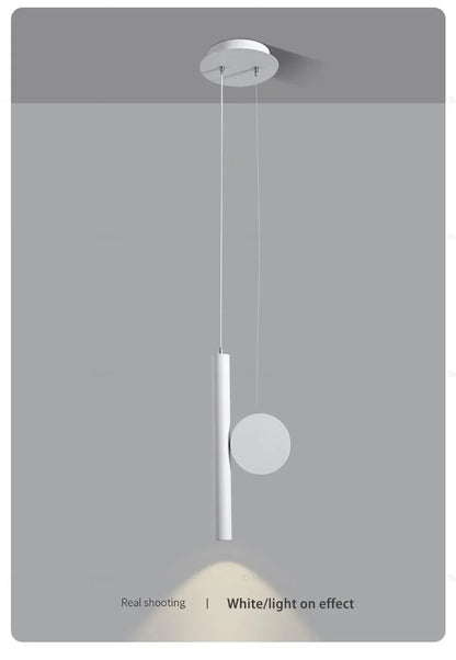 Moderne LED Hanglamp met Verstelbaar Snoer – Zwart Aluminium
