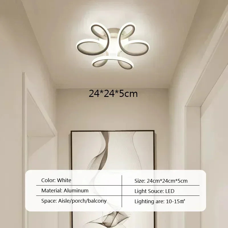 Modern LED Ceiling Chandelier - Stepless Dimming