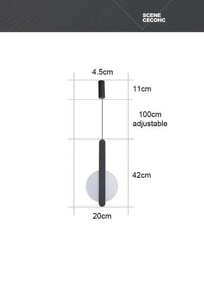 Moderne LED Hanglamp – Keuze uit 3 Stijlen | Wit of Zwart | Warm of Koud Wit