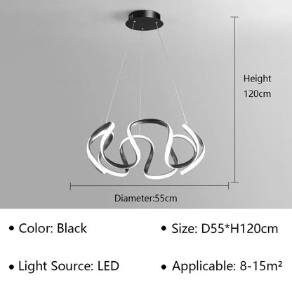Octo - Moderne LED Hanglamp | Dimbaar voor Eetkamer & Woonkamer