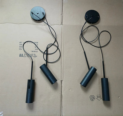 Adjustable Spotlight Pendant - Modern Minimalist LED Hanging Lamp