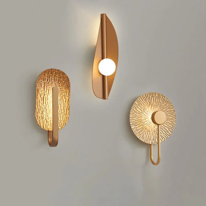 Leaf LED Wall Sconce – Art Deco Bedside Light