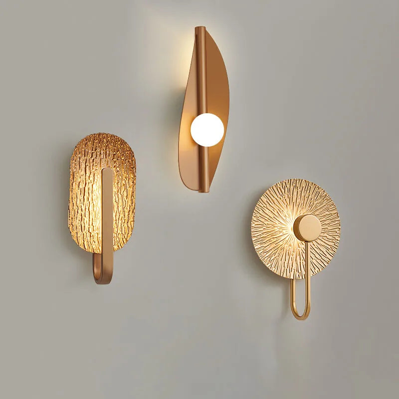 Blad LED Wandlamp – Art Deco Nachtlamp