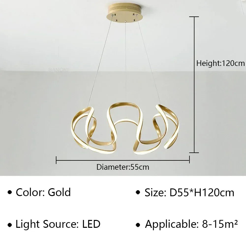 Octo - Moderne LED Hanglamp | Dimbaar voor Eetkamer & Woonkamer