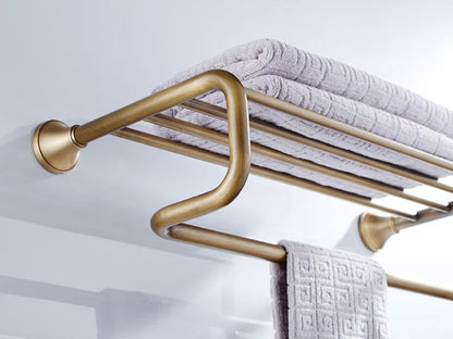 Modern Brass Bathroom Accessories Set – Elegant & Durable