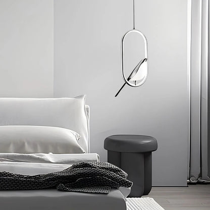 Magpie Bird LED Pendant Lamp - Modern Nordic Design