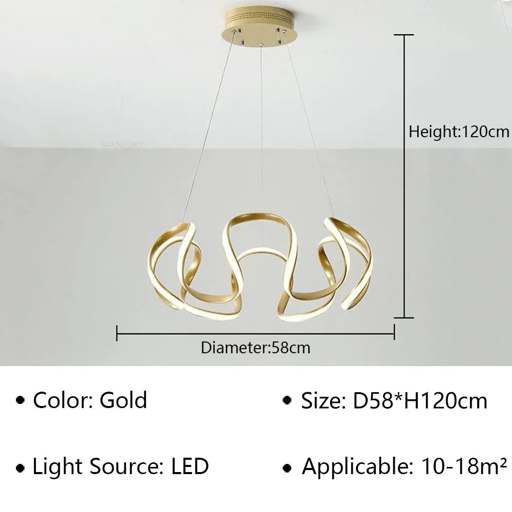 Octo - Moderne LED Hanglamp | Dimbaar voor Eetkamer & Woonkamer