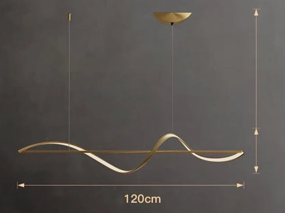 Modern Nordic LED Pendant Light - Adjustable Dining Room Chandelier