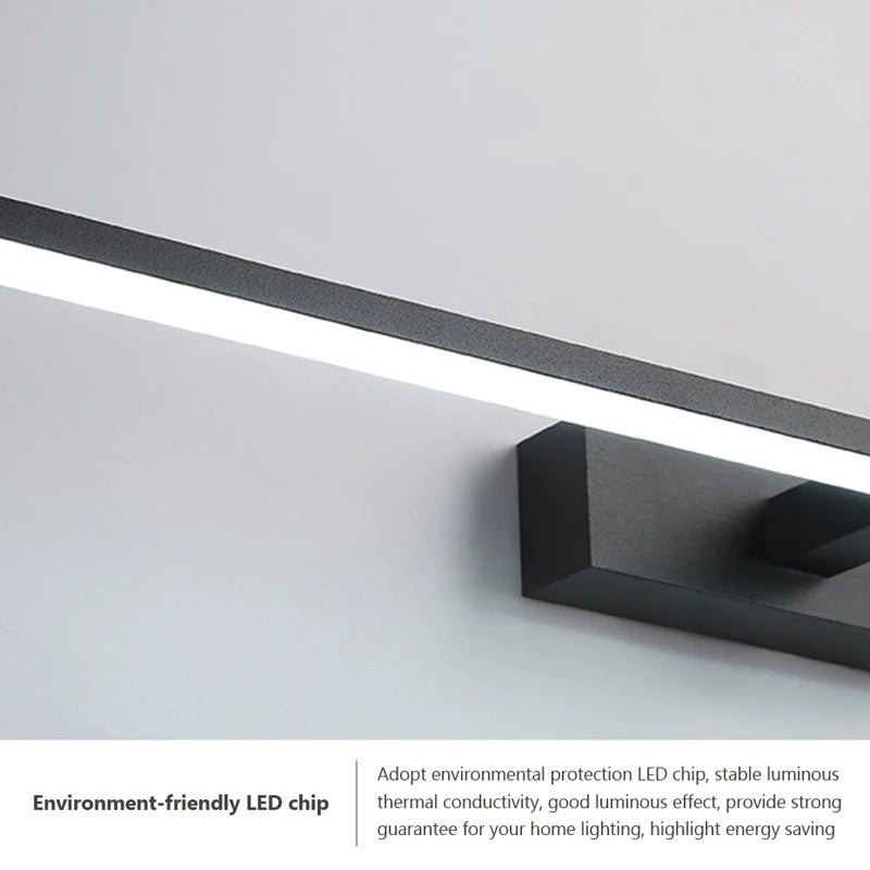 Moderne LED-wandlamp Badkamer make-up licht Lijnlamp voor Badspiegel