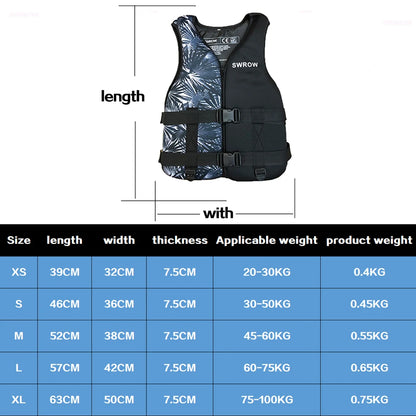 Reddingsvest Watersport voor Sup Heren/Dames