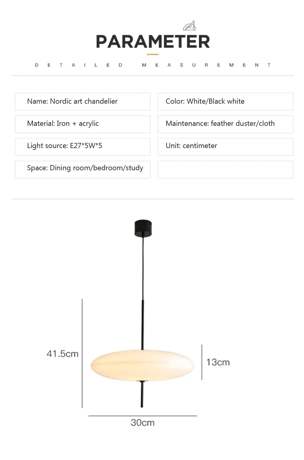 Deense Bauhaus Geometric Design | Wit