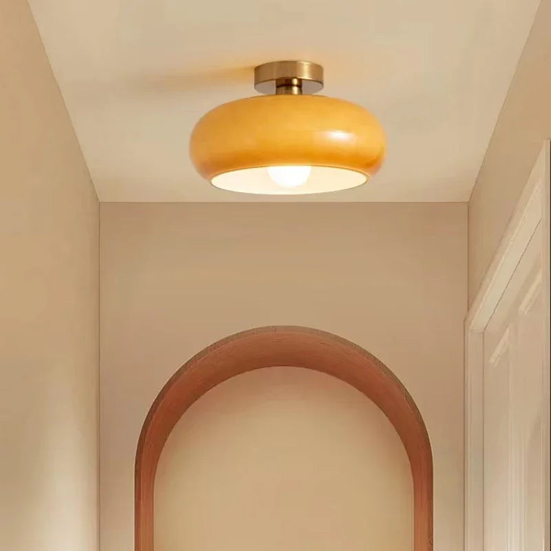 BAUHAUS Modern Glass Pendant Light - Matte Shade Hanging Lamp