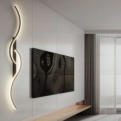 Modern LED Wall Lamp – Minimalist Strip Sconce