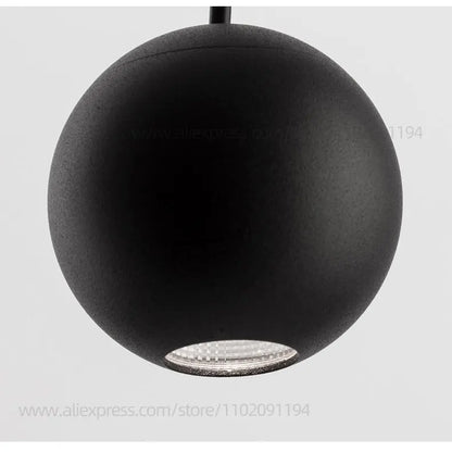 Modern LED Circular Pendant Chandelier - Multi-Light Stairwell Fixture