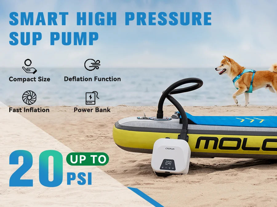 Elektrische Smart SUP-Luftpumpe