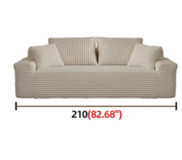 Corduroy Modern Modular Sofa