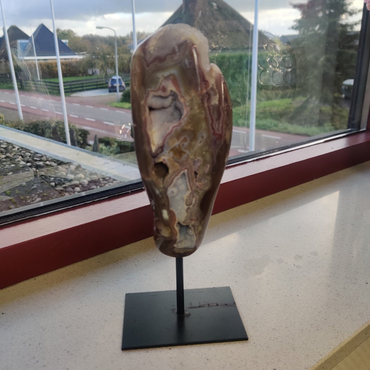 Agate on Steel Stand - Act Design Shop