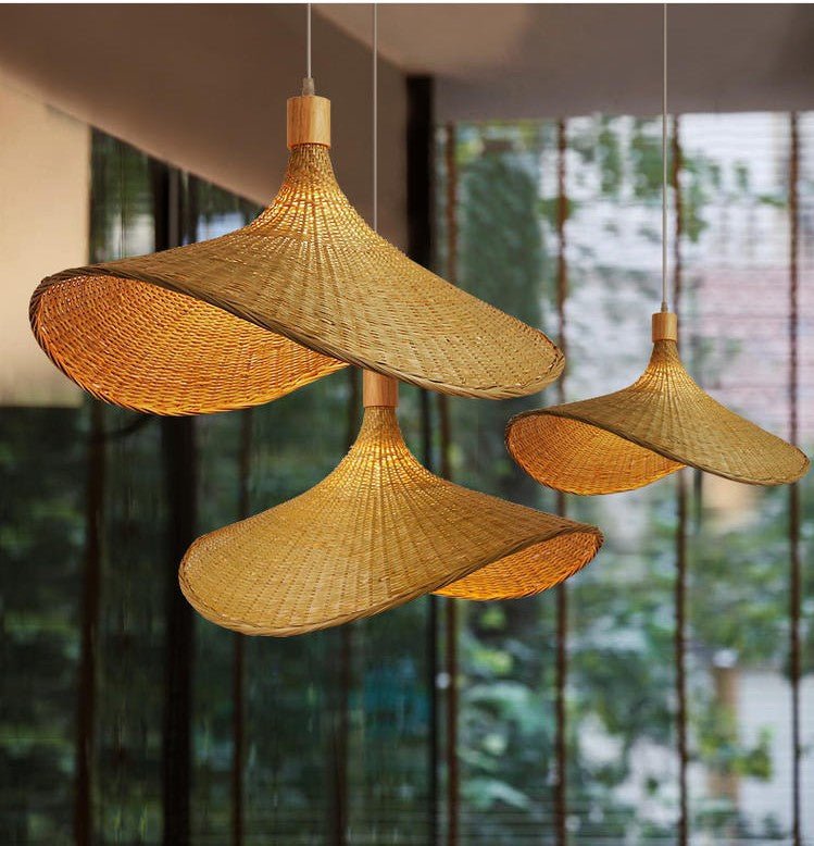 Bamboe Geweven Strohoed - Eettafel hanglamp - Act Design Shop