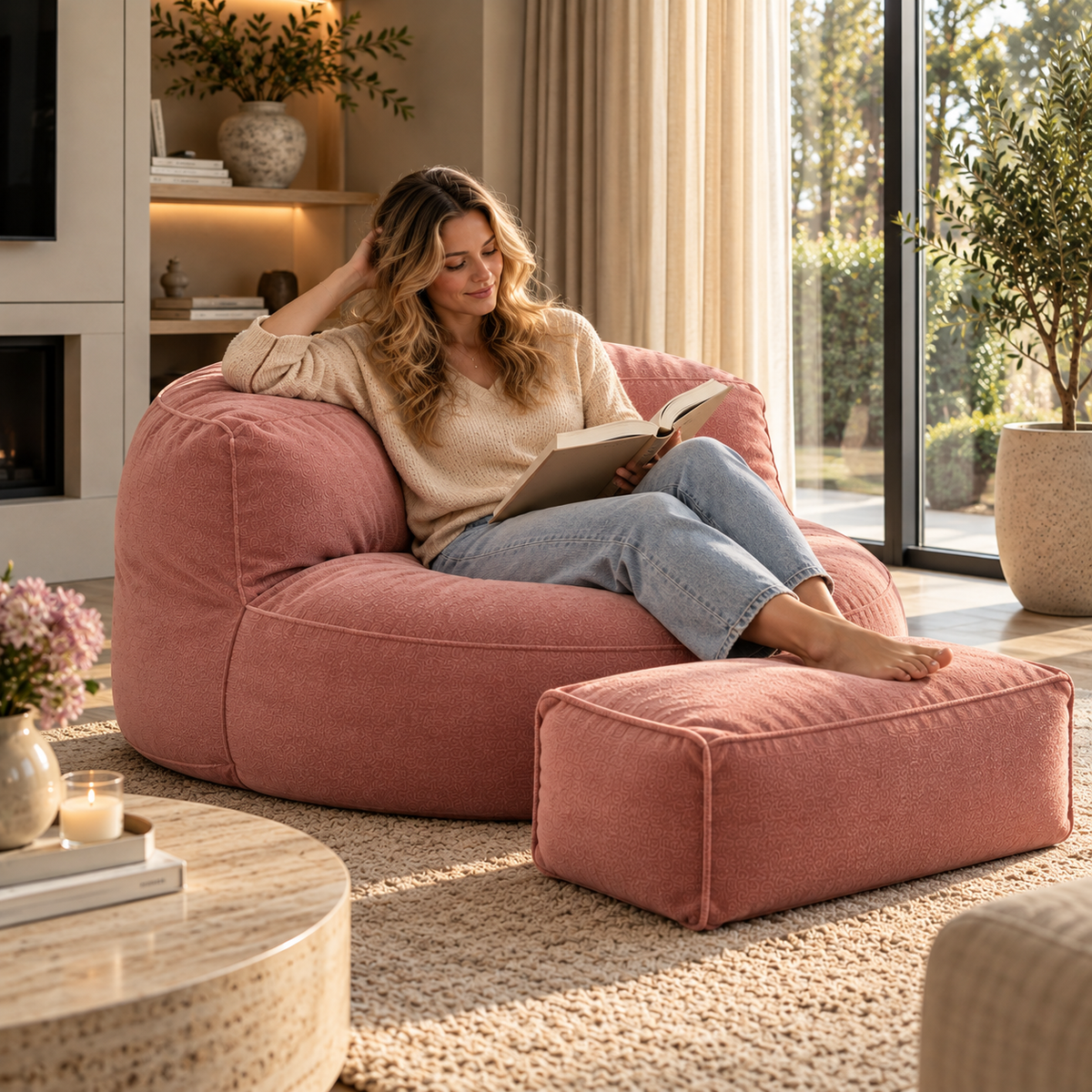 Wagrex - Beanbag Round Chenille