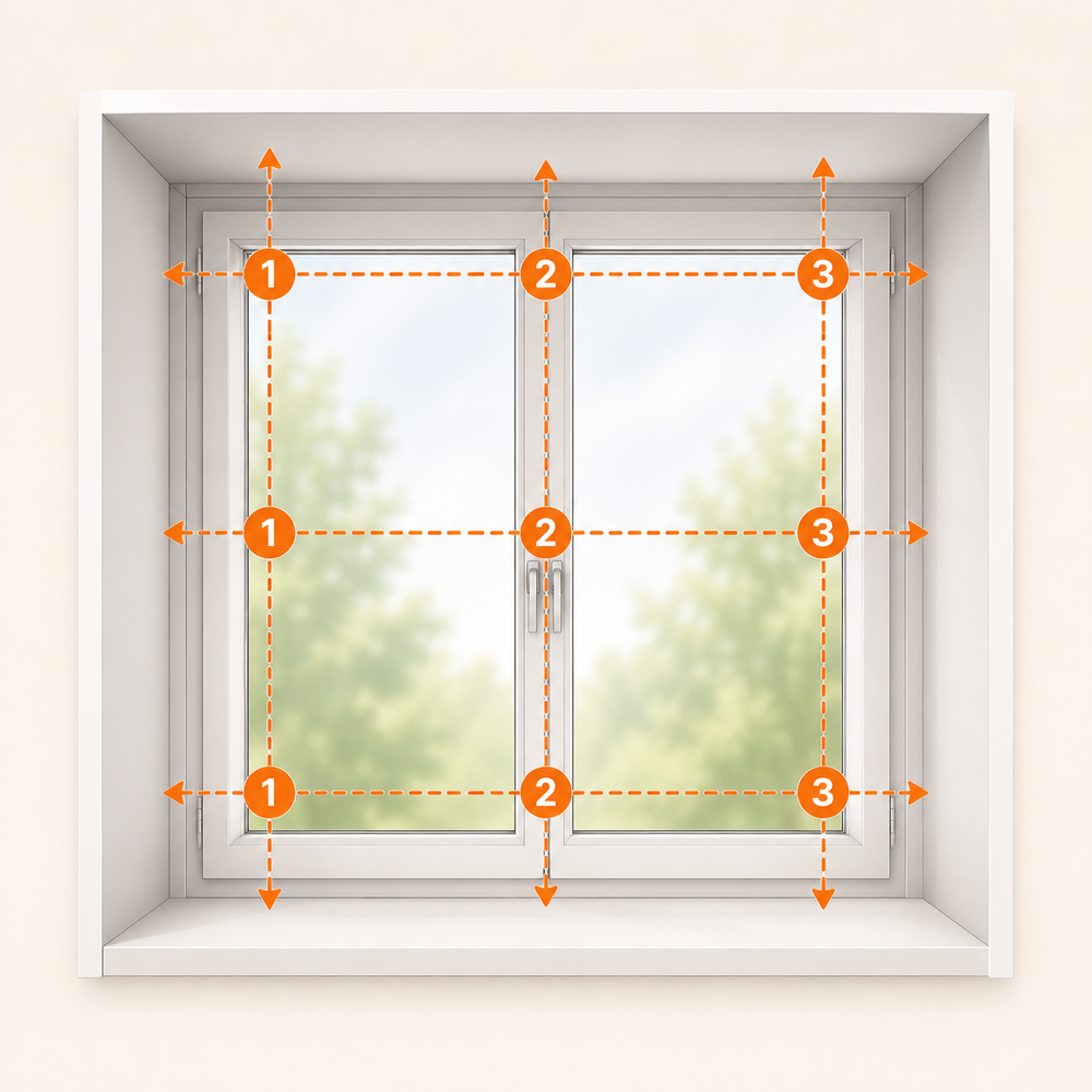 Measure in the frame