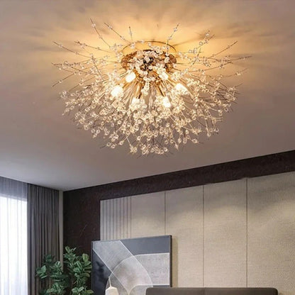Dandelion Crystal Ceiling Light - Act Design Shop