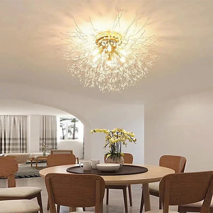 Dandelion Crystal Ceiling Light - Act Design Shop