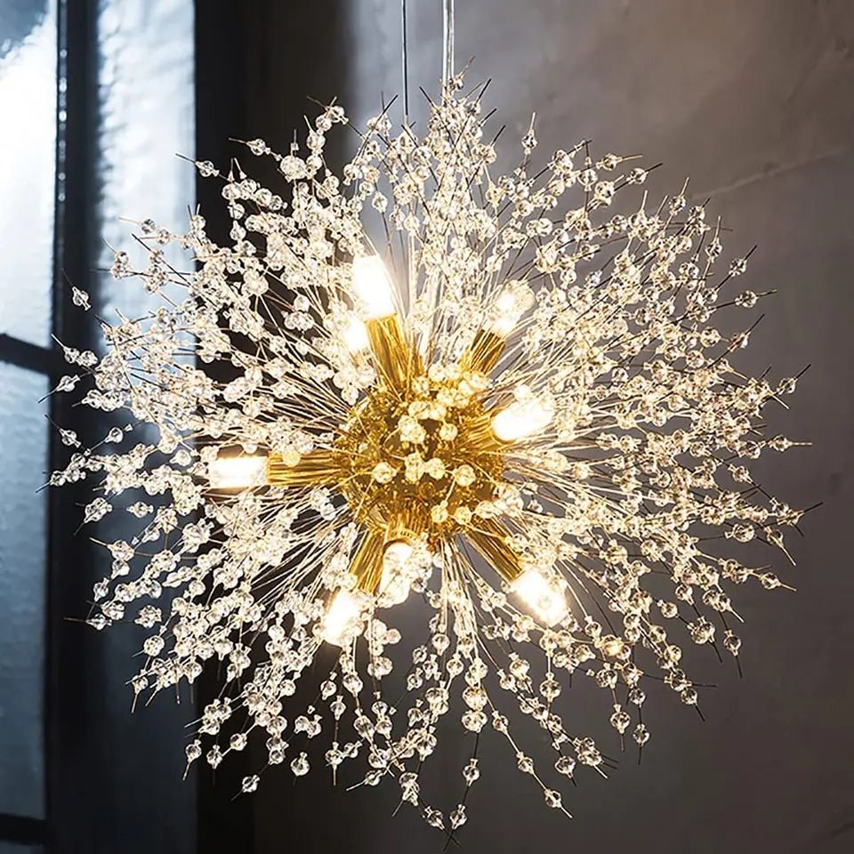 Dandelion Crystal Chandelier Pendant Light - Act Design Shop