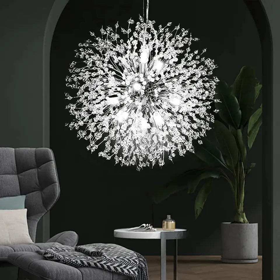 Dandelion Crystal Chandelier Pendant Light - Act Design Shop