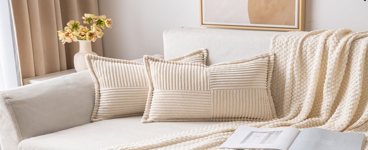 Decor Pillow Beige 45x45cm - Act Design Shop