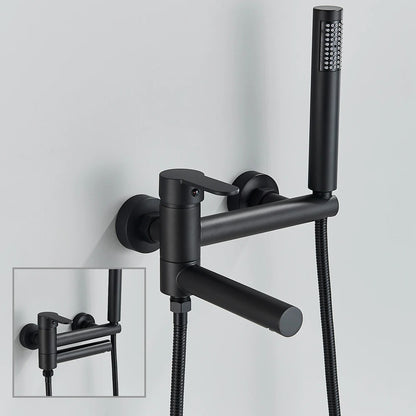 Moderne Badmengkraan met Handdouche - Messing