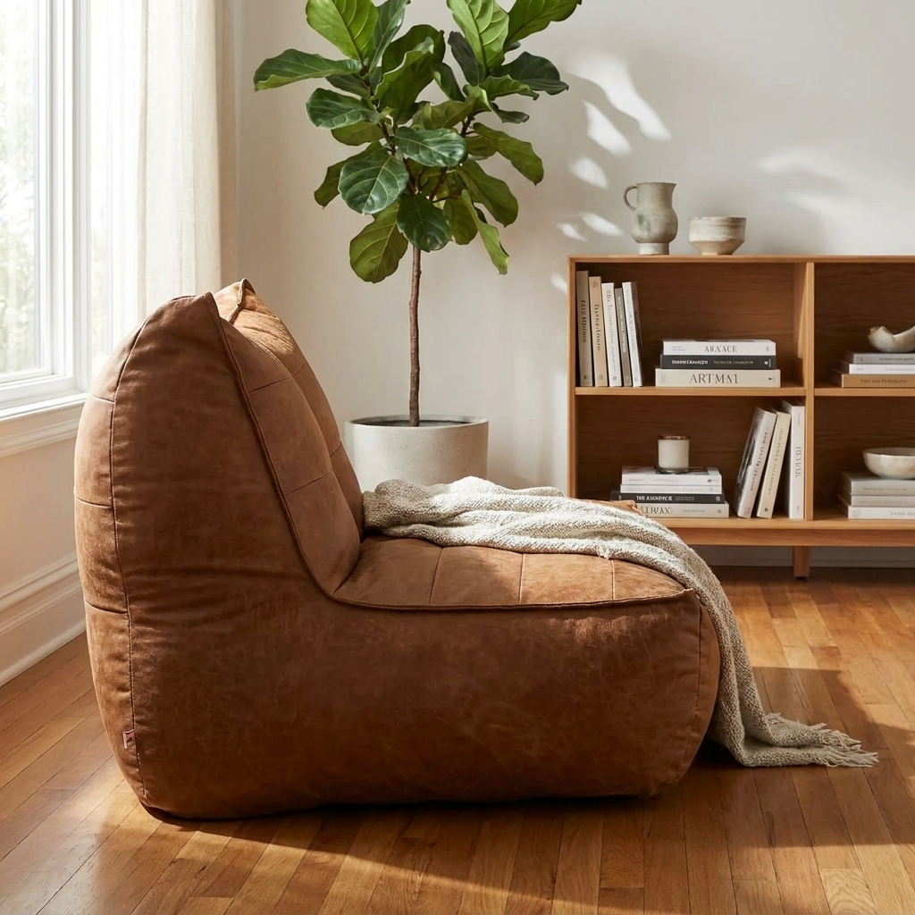 Wagrex - Fauteuil Beanbag Urban-Suede