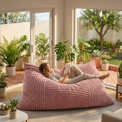 WAGREX Beanbag – Thick Soft Faux Fur