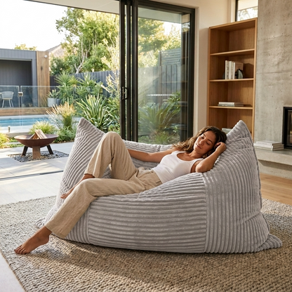 WAGREX Beanbag – Thick Soft Faux Fur