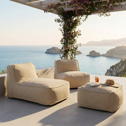 Wagrex - Outdoor beanbag Lounge set