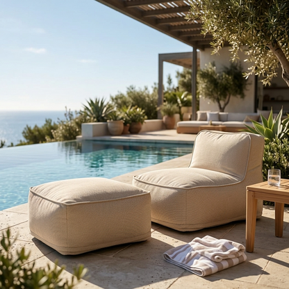 Wagrex - Outdoor beanbag Lounge set