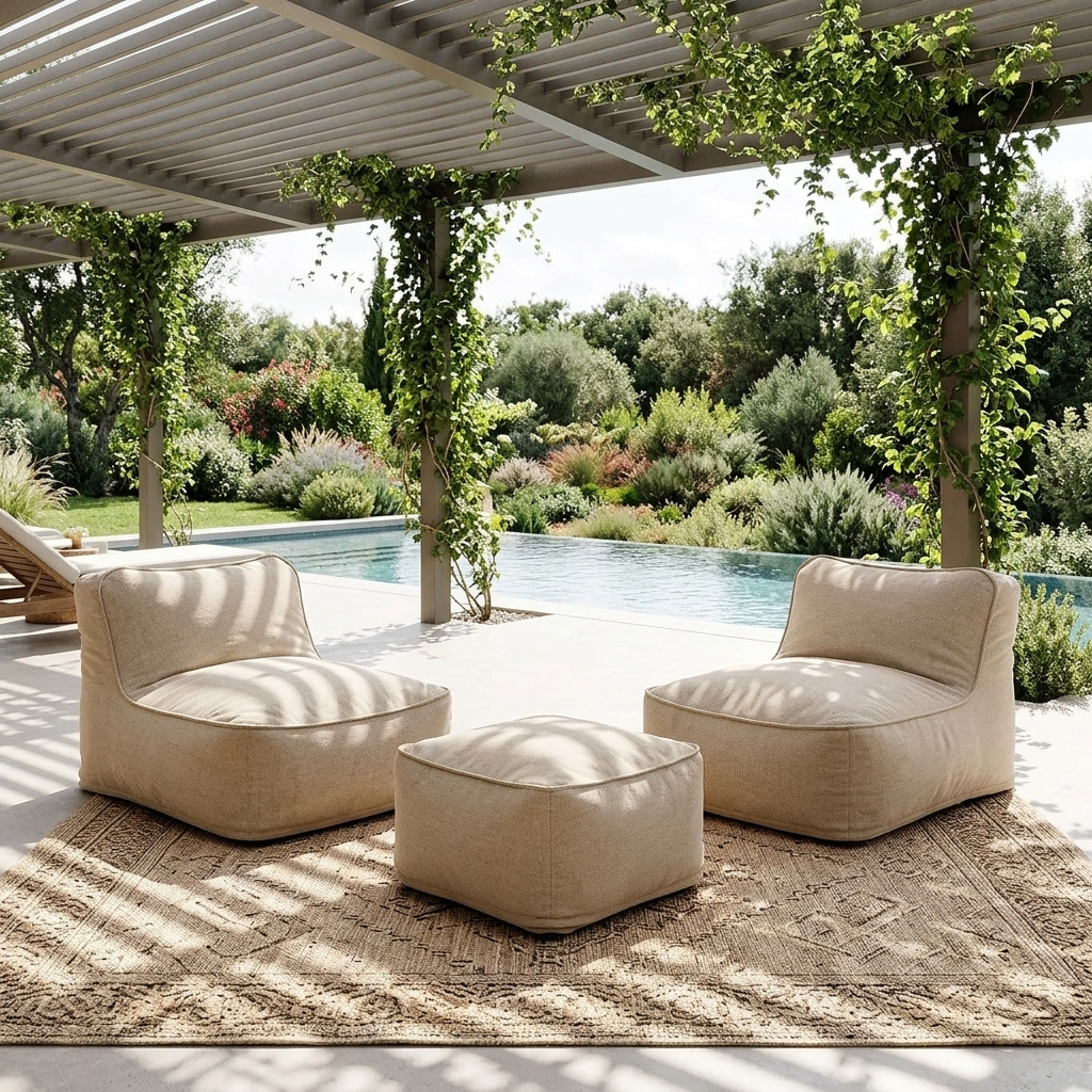 Wagrex - Outdoor beanbag Lounge set