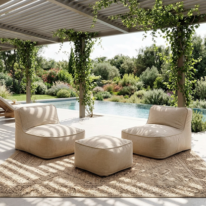 Wagrex - Outdoor beanbag Lounge set