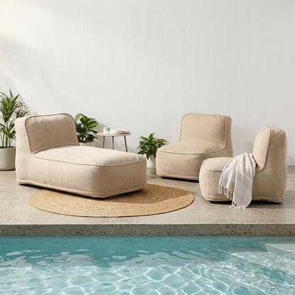 Wagrex - Outdoor beanbag Lounge set