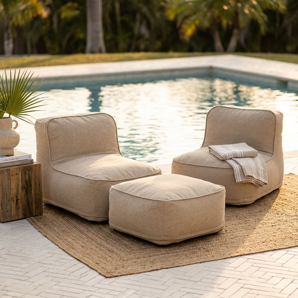 Wagrex - Outdoor beanbag Lounge set